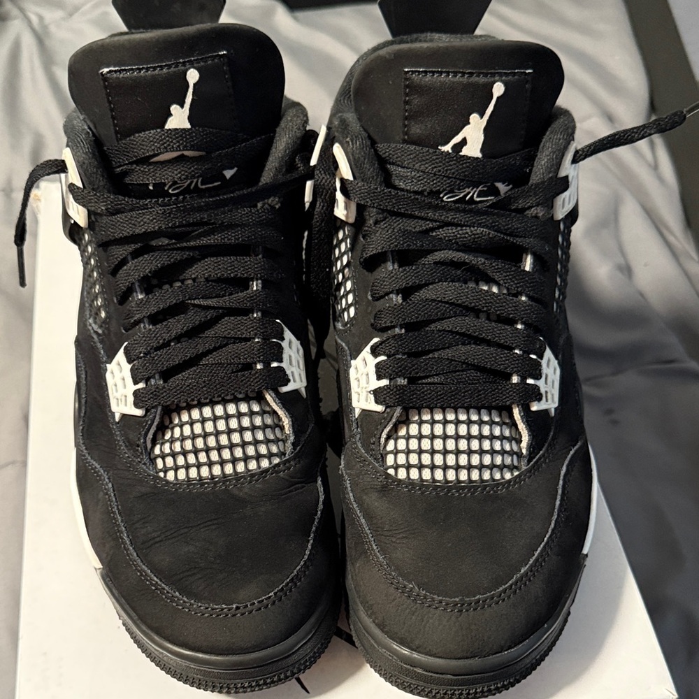 Jordan Black and White Men's Sneakers